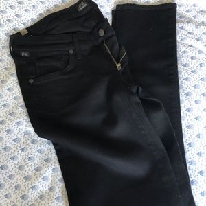Citizens of Humanity Racer Low Rise Skinny (Black)
